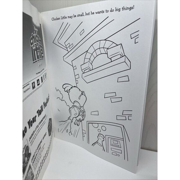 Disney Chicken Little Hometown Superstar Coloring Paint Activity Book unused - Picture 12 of 15